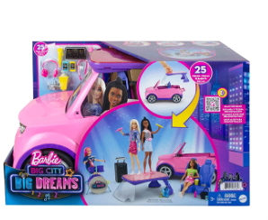 Barbie big city big dream vehicle